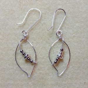 Leaf earrings